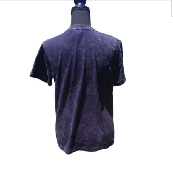 Twine Stark Girl Almighty Short Sleeve Tee‎ Navy Women's Large - New - Picture 2 of 5